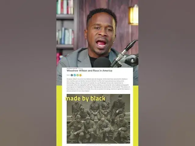 'Video thumbnail for Woodrow Wilson's segregated government #blackhistory #dei'