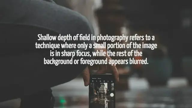 'Video thumbnail for What Is Shallow Depth Of Field In Photography'