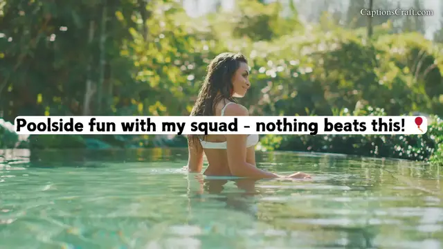 Video thumbnail for Dive into Summer Fun with Creative and Playful Pool Captions for Instagram – Perfect Phrases to Capture Your Poolside Adventures and Make a Splash with Your Followers