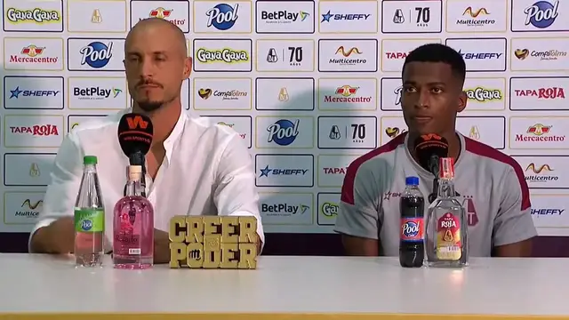 Video thumbnail for Rueda de prensa del Deportes Tolima tras la victoria ante Jaguares - Liga BetPlay 1 2024