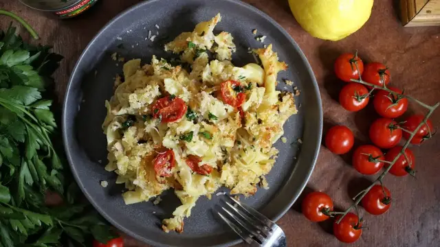 'Video thumbnail for Upscale Tuna Casserole Recipe'