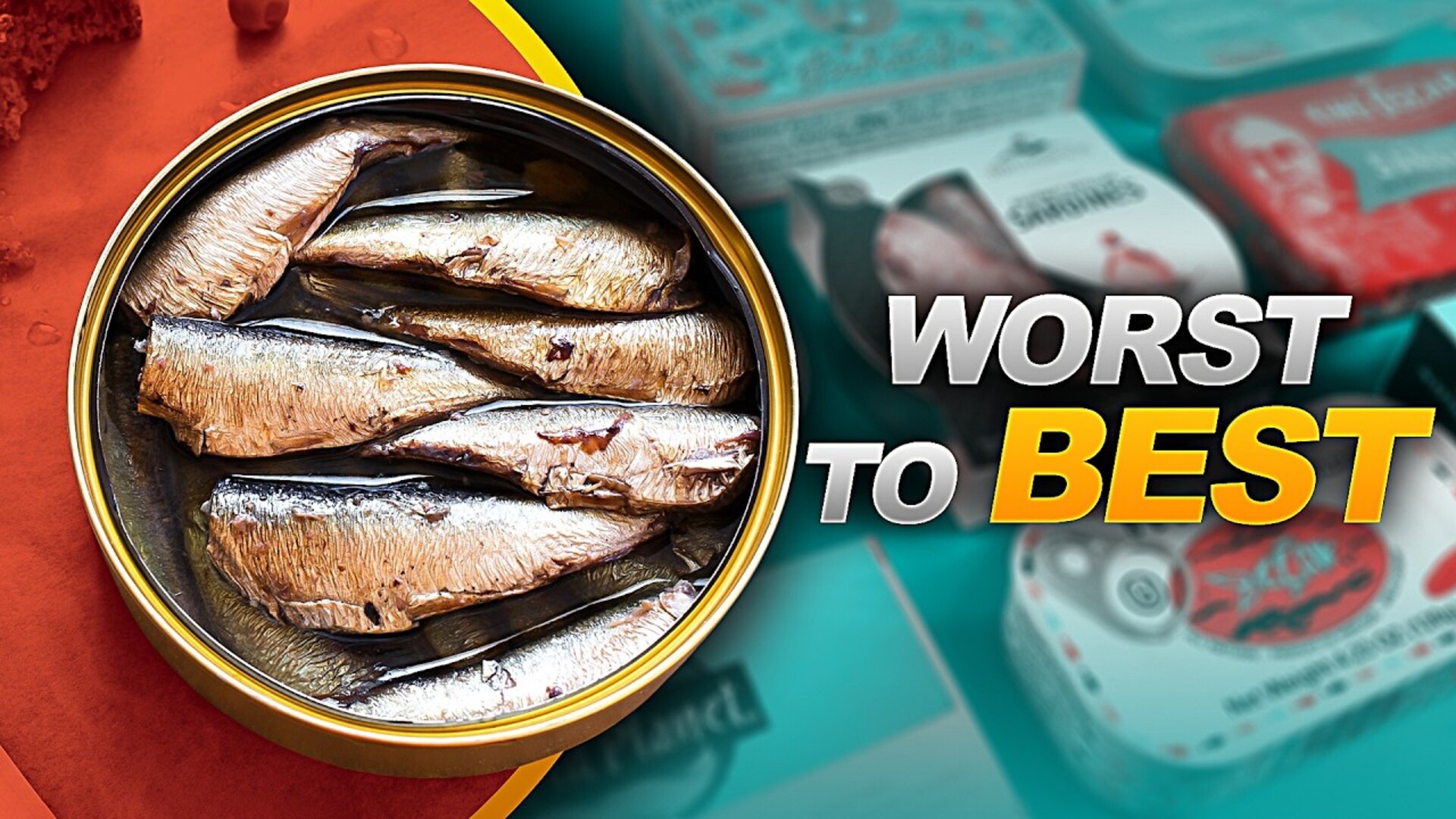 Video thumbnail for Canned Sardine Brands Ranked Worst To Best