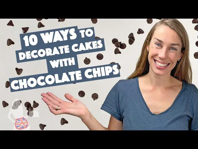 'Video thumbnail for 10 Ways To Decorate Cakes With Chocolate Chips'