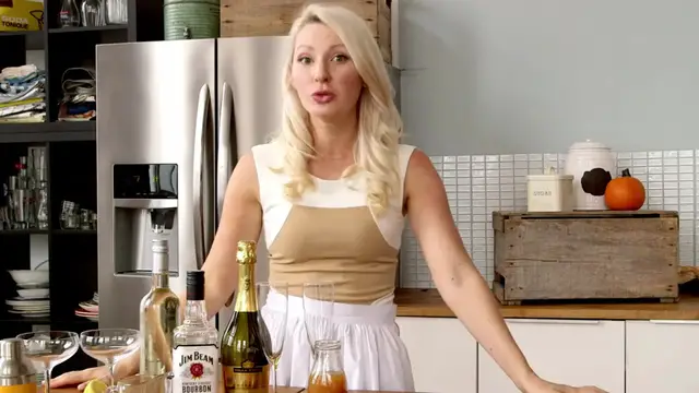 'Video thumbnail for HEALTHY Fall COCKTAIL Recipes - Apple Pie Mimosa - Kombucha Sangria - Oh My Pumpkin Chai (720p 24fps)'