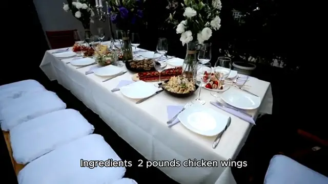 Video thumbnail for Baked Chicken Wings Recipe