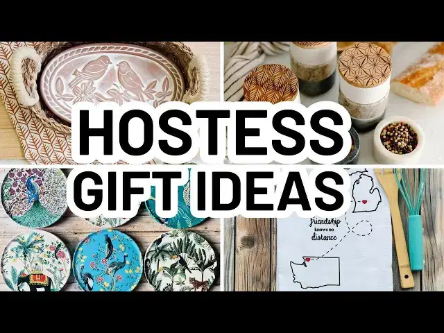 'Video thumbnail for HOSTESS GIFT IDEAS 🎁 - 7 Perfect Gifts for the Holiday Hostess 🎄'