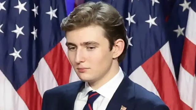 'Video thumbnail for Barron Trump's Alleged Political Views Aren't What You Think'