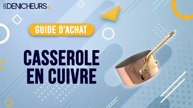 Video thumbnail for 👓 MEILLEURE CASSEROLE EN CUIVRE (2022) - Comparatif & Guide d'achat