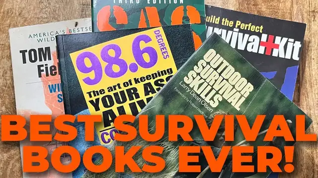 Video thumbnail for Best Survival and Bushcraft Books Ever!