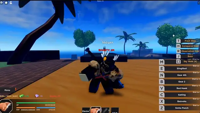 Video thumbnail for Awakening Gear 5 Gum Fruit in Roblox Ha