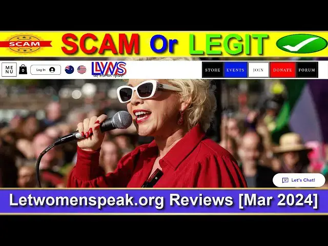 Video thumbnail for Letwomenspeak Reviews ⚠️(( BEWARE IN 2024! ))⚠️Is Letwomenspeak.org SCAM or LEGIT ?⚠️😲