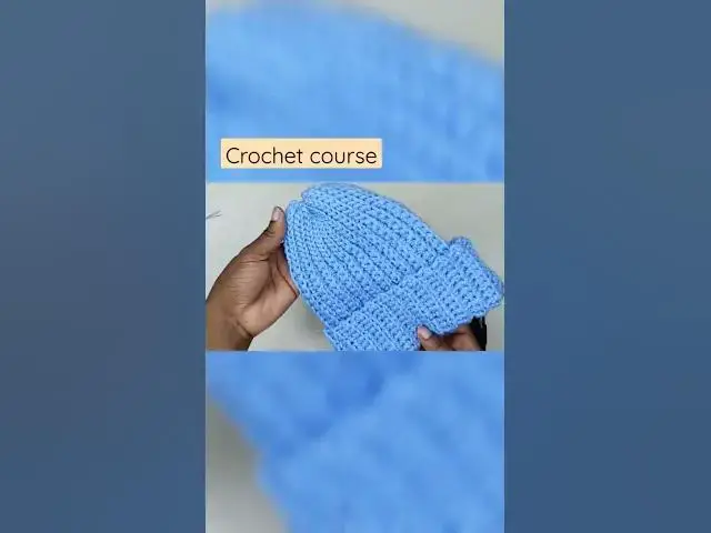 'Video thumbnail for This hobby reduces stress #crochet #howtocrochet #beanie'