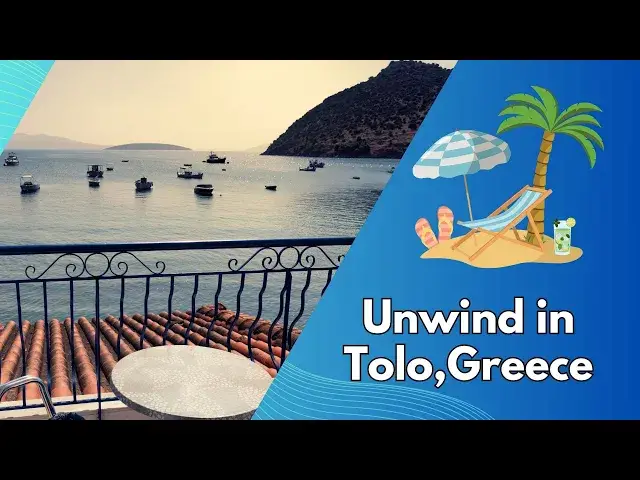 Video thumbnail for Unwind in Tolo,Greece: Your Peaceful Retreat in the Peloponnese