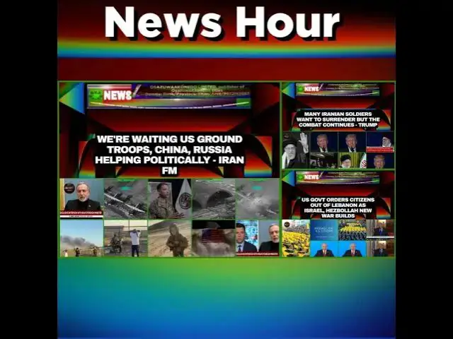 Video thumbnail for NewsHour @8pm 6-3