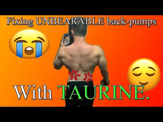 Video thumbnail for Have Painful Lower-Back Pumps When Exercising? Riffin' On Taurine And Its Role In Preventing Them.