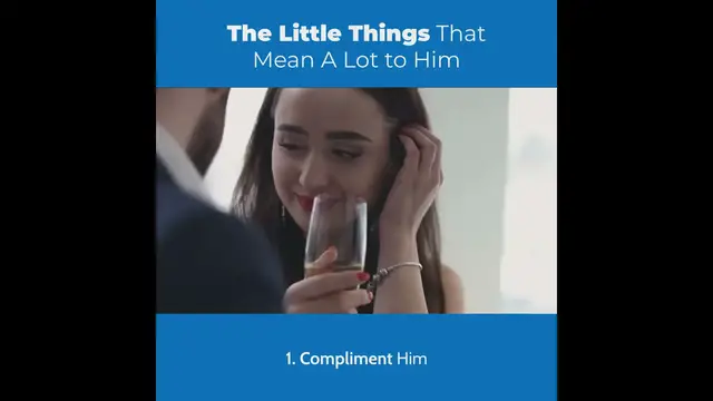 'Video thumbnail for 6 Little Things That Mean A Lot to Him'
