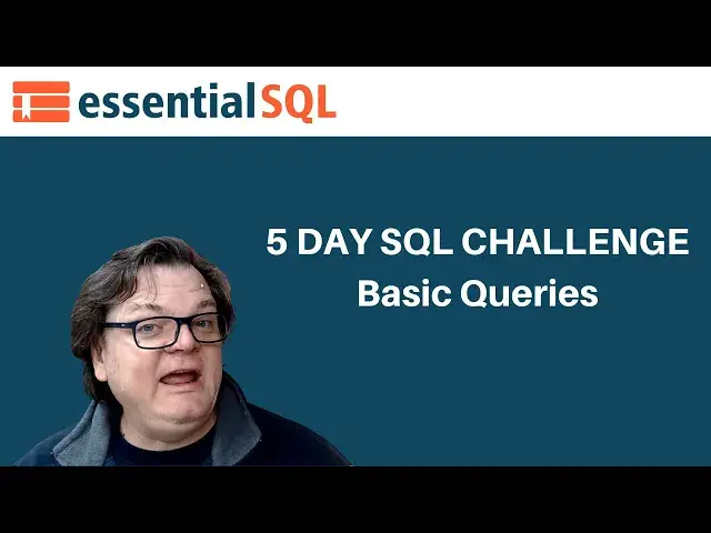 Video thumbnail for SQL SELECT statement Queries - Essential SQL Challenge – Interactive Tutorial | Essential SQL