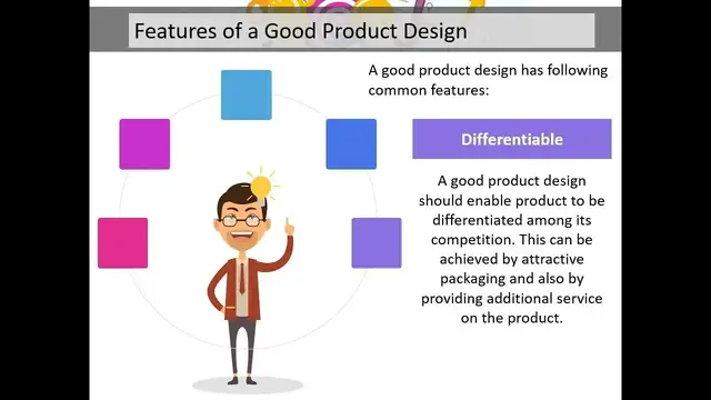 'Video thumbnail for Features of a Good Product Design'