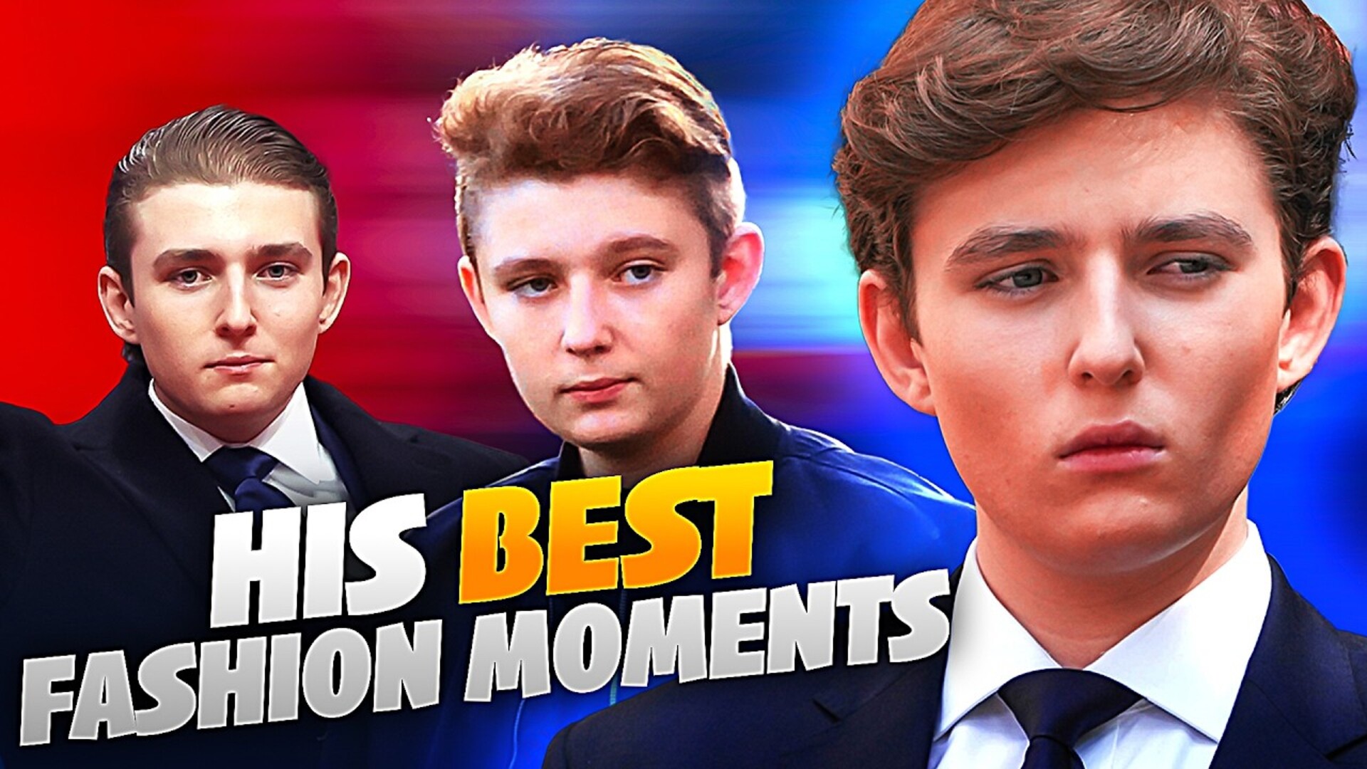 Video thumbnail for Barron Trump's Best Fashion Moments That Had Heads Turning