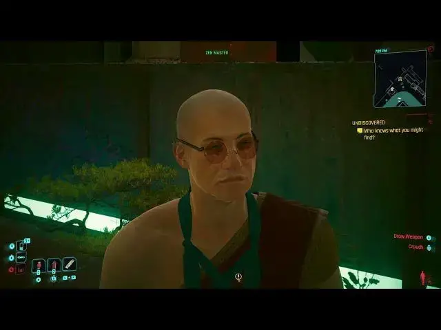 Video thumbnail for Cyberpunk 2077 - Stairway To Heaven: Talk To The Zen Master: The Water Element Braindance | NS2