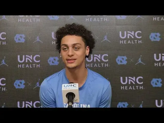 'Video thumbnail for #UNC point guard Kyan Evans'