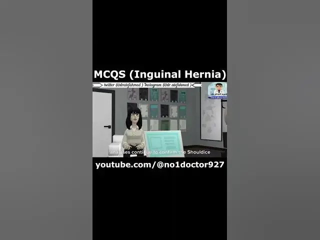 Video thumbnail for MCQS Inguinal Hernia 13 #shorts #hernia #mcqs #trending #doctor #medical_exam #medical_exam #surgery