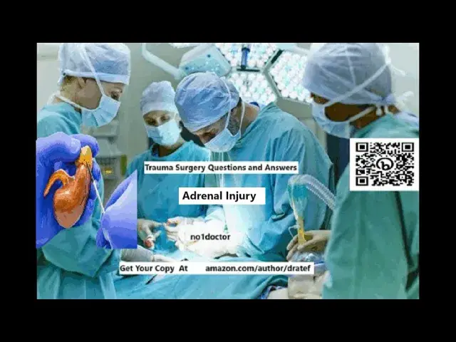 Video thumbnail for Adrenal Injury Trauma Surgery Questions and answers #trauma #traumasurgeon#Accident #surgeon #doctor
