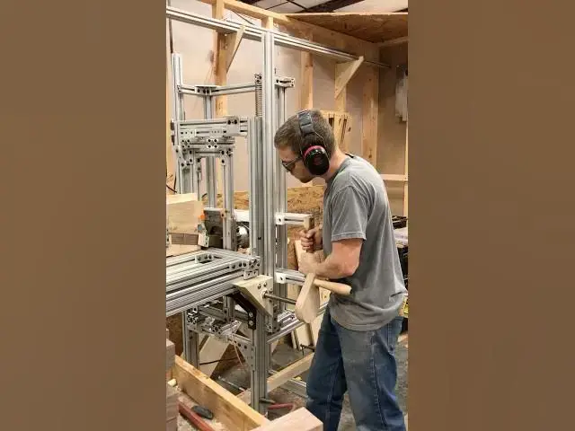 Video thumbnail for Precision Tenon Cutting Machine — 26 Years in the Making