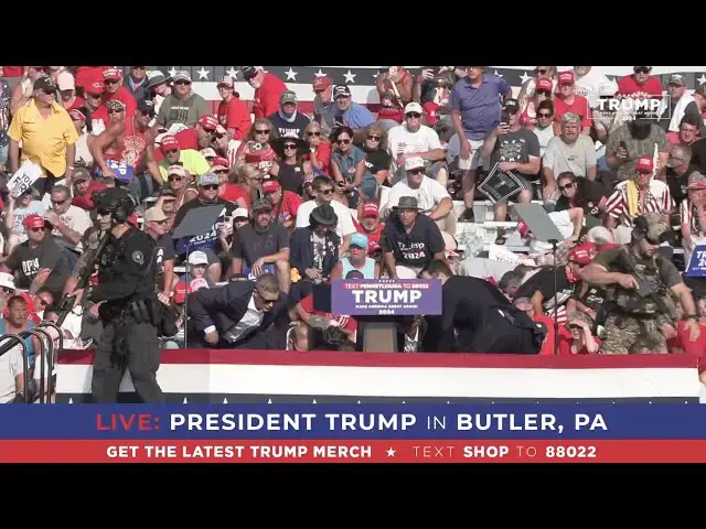 Video thumbnail for Trump Attacked At Rally!- The Latest Details