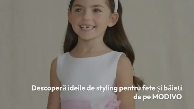 Video thumbnail for Cum să-ți îmbraci copilul la o nuntă? Descoperă ideile de styling pentru fete și băieți de pe MODIVO