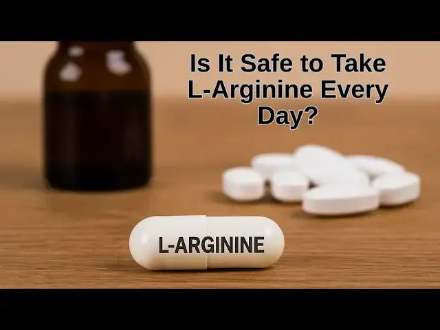 Video thumbnail for Is It Safe to Take L Arginine Every Day? What Science and Doctors Really Say