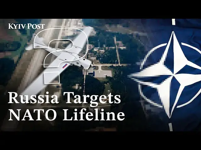 'Video thumbnail for Russian Spy Drones Target NATO Supply Lines in Germany'