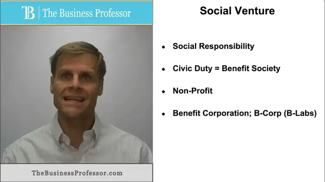 Video thumbnail for What is a Social Venture?