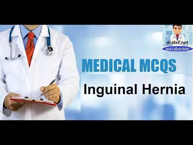 Video thumbnail for MCQS Inguinal Hernia / Medical Exam / Medical Student Exam /Mrcs/FRCS/ USMLE Qs /No1doctor/dratef