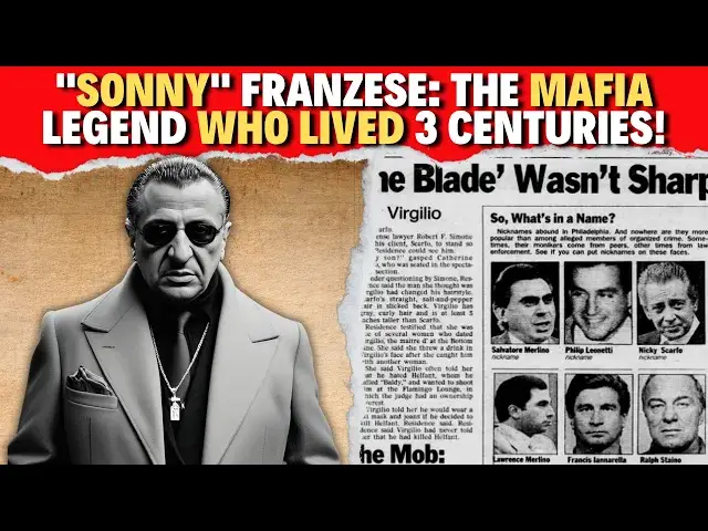 Video thumbnail for "Sonny" Franzese: The Mafia Legend Who Lived 3 Centuries!
