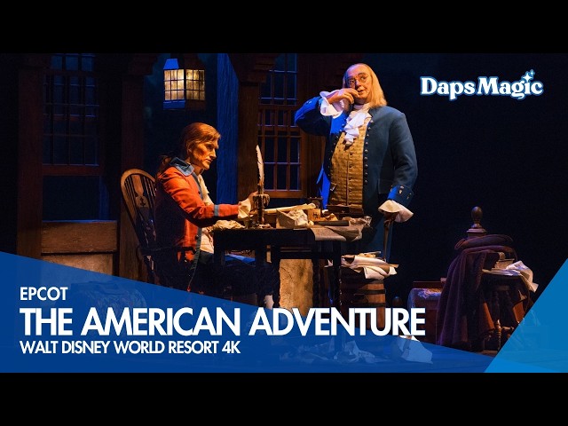 Video thumbnail for American Adventure | EPCOT | Walt Disney World Resort 4K 🇺🇸✨