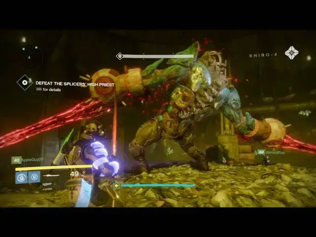 Video thumbnail for Destiny Rise of Iron - The Wretched Eye Strike: Full Mission Kovik Splicer Priest & Captive Ogre