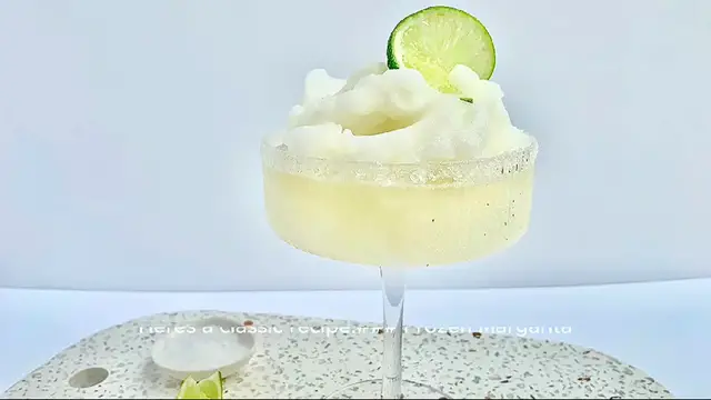 Video thumbnail for frozen margarita recipe