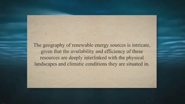 Video thumbnail for Renewable energy