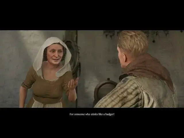 Video thumbnail for Kingdom Come Deliverance 2 - Troskowitz: Laboratores: Talk To Innkeeper Betty & Hans Capon | Tavern