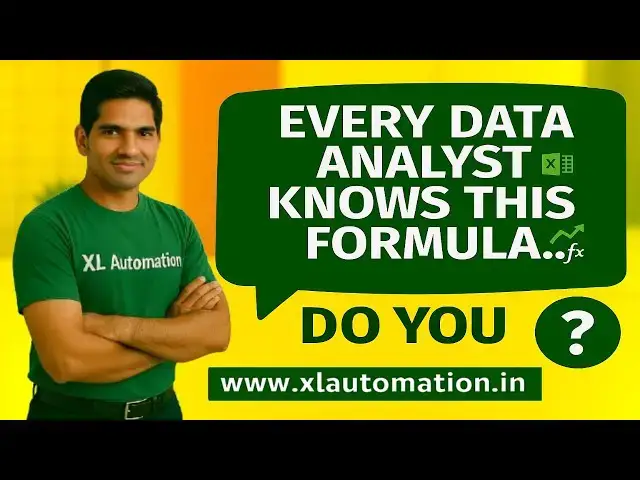 'Video thumbnail for Every Data Analyst Knows This Formula… Do You? | How to Calculate Growth in Excel'