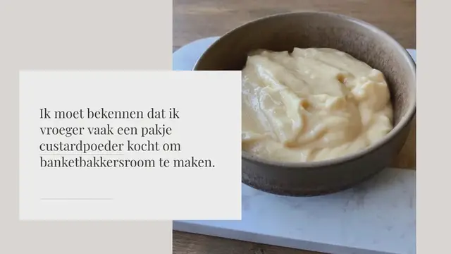 Video thumbnail for Banketbakkersroom maken