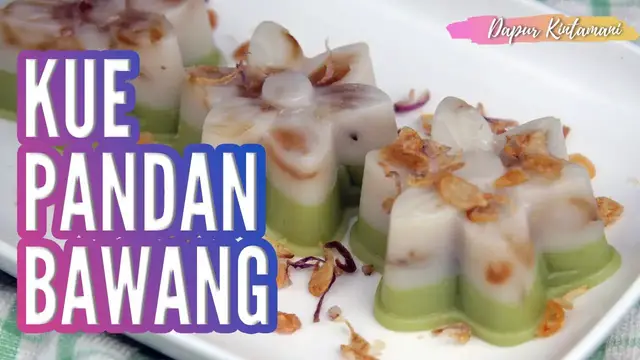 'Video thumbnail for Resep Kue Pandan Bawang'