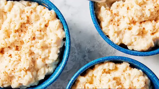 Video thumbnail for rice pudding recipe