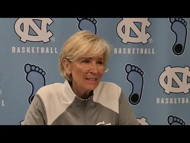 'Video thumbnail for Georgia Tech coach Nell Fortner after the unbeaten Jackets won at #UNC'