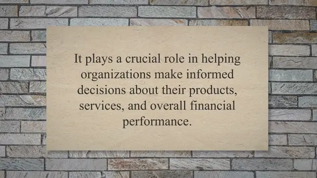 Video thumbnail for Functions of Cost Accounting