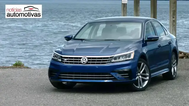 Video thumbnail for Volkswagen Passat R-Line 2017 - NoticiasAutomotivas.com.br