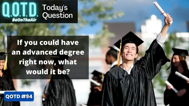 Video thumbnail for Question of the Day | Education in an Instant