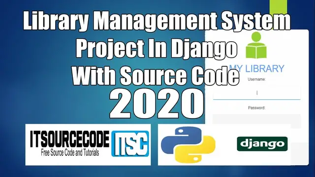 Video thumbnail for Library Management System Project in Django Python With Source Code 2021 | Django Python Projects