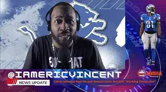 Video thumbnail for Calvin Johnson Says He and Detroit Lions Are Still "Working Things Out"